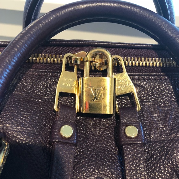 💯 Authentic Louis Vuitton Speedy 30 Band Emp Aube - Picture 2 of 8